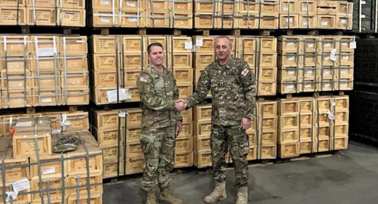 Тбилиси получил от Вашингтона 140 тонн военной помощи