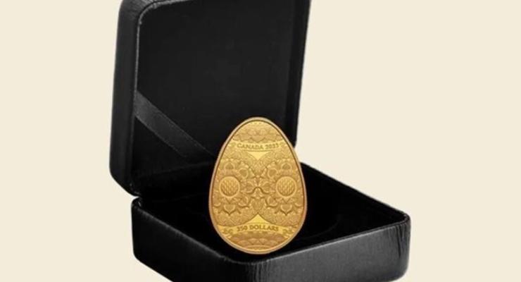 В Канаде создали посвященную Украине монету из золота