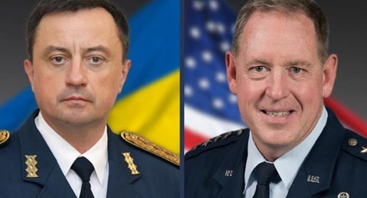Глави Повітряних сил України та США обговорили можливі поставки F-16