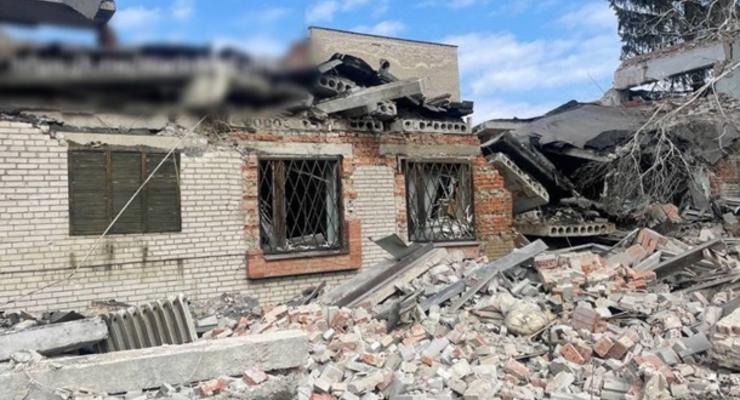 В Волновахе разрушено здание оккупационной комендатуры - соцсети