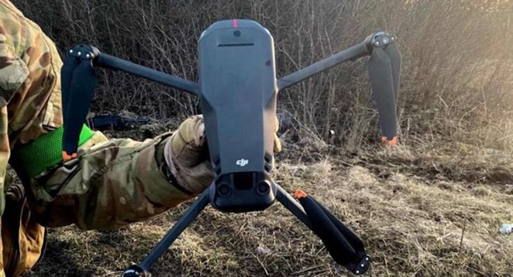 На Луганщине пограничники захватили российский дрон-разведчик