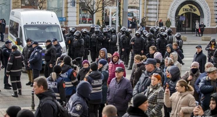 В Молдове раскрыли организаторов беспорядков на протестах
