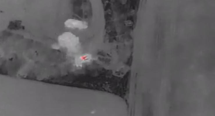 Аэроразведка ГПСУ показала уничтожение вражеского БМП под Купянском