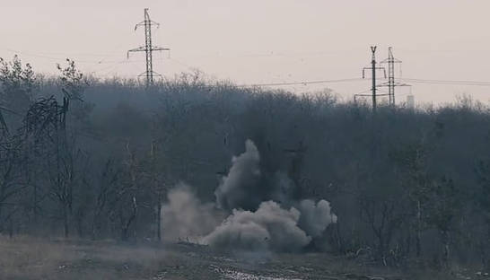 ВСУ на востоке уничтожили позиции россиян из ПТРК "Милан"