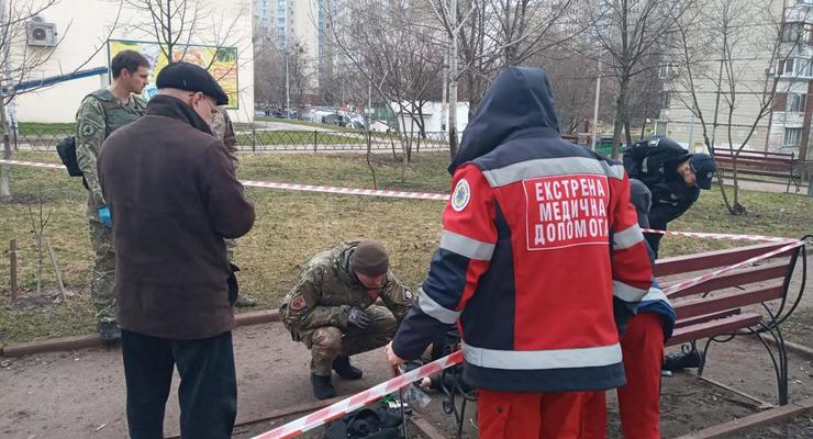 В Киеве от взрыва гранаты погиб мужчина