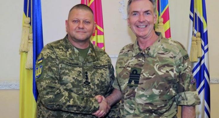 Залужний обговорив посилення ППО України з головою Штабу оборони Британії