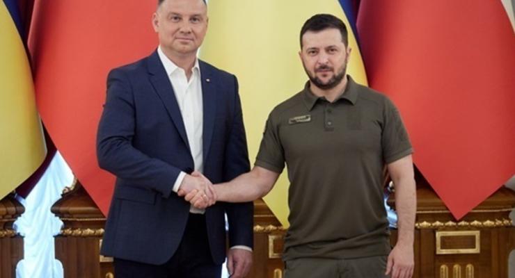 Зеленський обговорив із Дудою оборонні потреби України