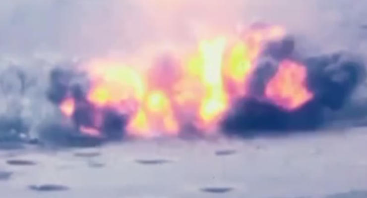 ССО показали знищення позиції ворожої гармати на Донеччині (відео)