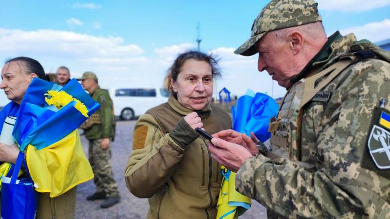 Украина из плена вернула 100 военных / t.me/ermaka2022