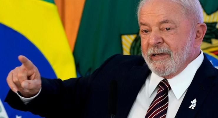 Президент Бразилии призвал США перестать помогать Украине