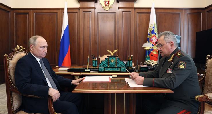 Путин указал Шойгу на приоритеты применения вооруженных сил РФ