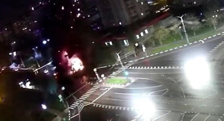 Появилось видео взрыва бомбы в Белгороде