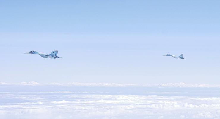 Авиация НАТО перехватила самолеты РФ над Балтийским морем