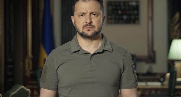 Зеленский показал последствия ракетного удара по Николаеву