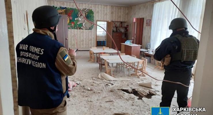 Россияне обстреляли детский сад в Волчанске