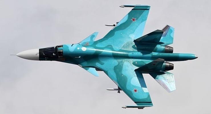 В Брянской области разбился истребитель Су-34