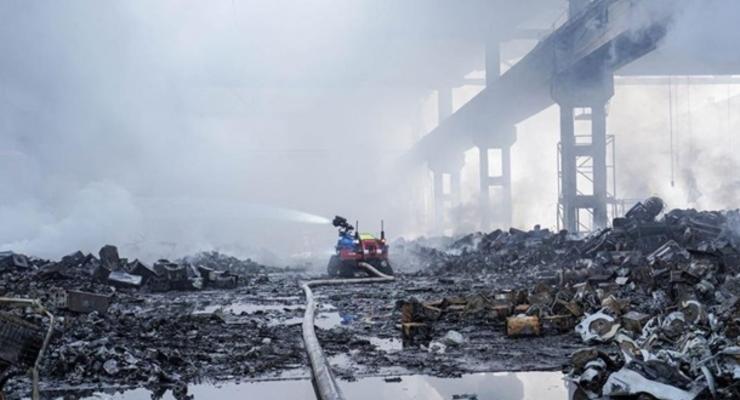 ГСЧС с помощью работа погасила пожар в Тернополе