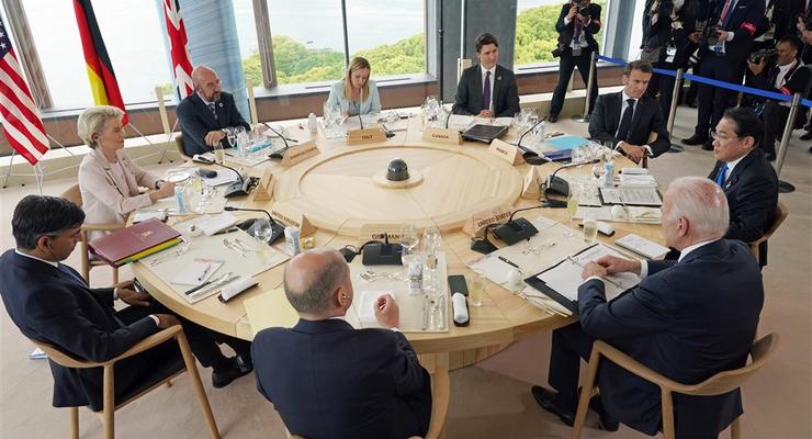 Лидеры G7 обяжут Россию заплатить за послевоенное восстановление Украины