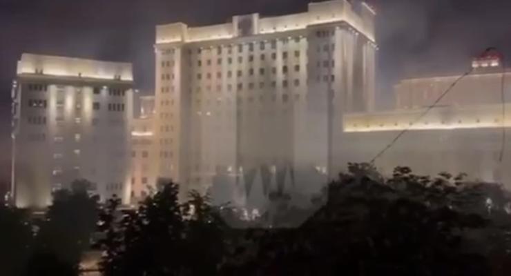 В РФ подтвердили пожар в Минобороны