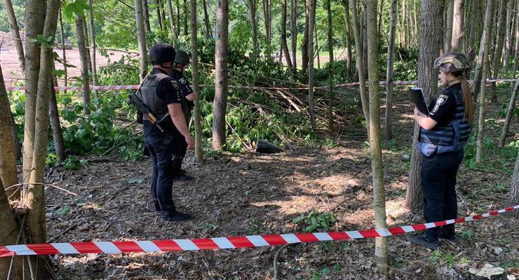 У лісі на Київщині знайшли нерозірвану бойову частину “Шахеда”