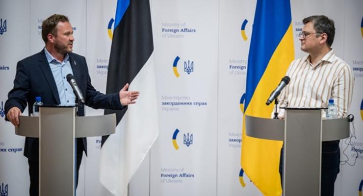 В Киев прибыл глава МИД Эстонии