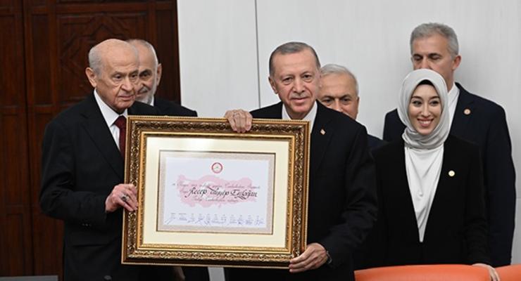 Эрдоган принял присягу президента Турции