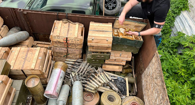 На Харьковщине нашли 10 тонн боеприпасов и зенитную установку оккупантов