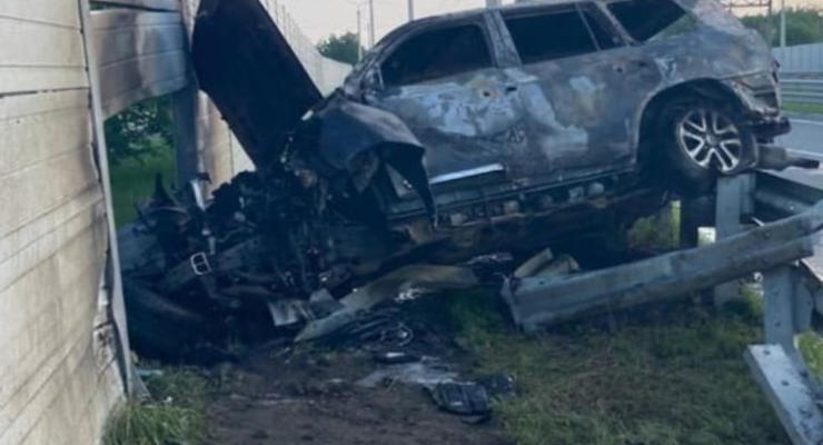 В Симферополе взорвалась машина с гауляйтером Запорожской области