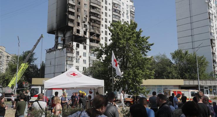 Взрыв в многоэтажке Киева: количество жертв и пострадавших возросло