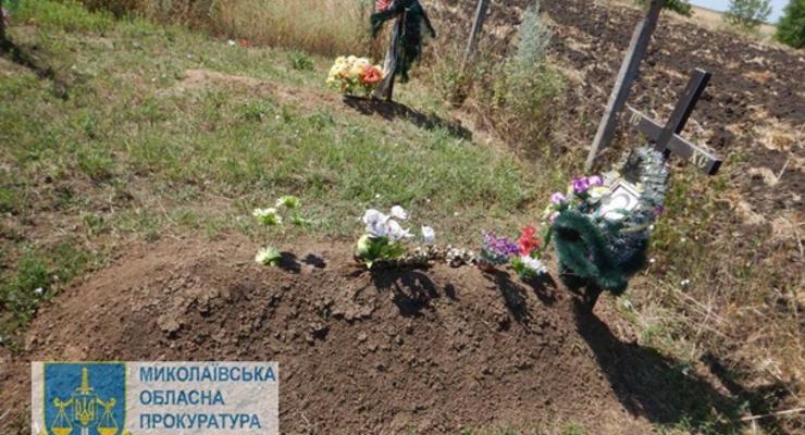 На Николаевщине эксгумировали тела двух человек, погибших от рук оккупантов