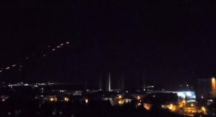 Появились видео "атаки" БпЛА на Севастополь