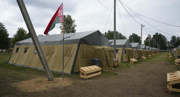 "Вагнеровцы" прибывают в палаточный лагерь в Беларуси (супутникові знімки)