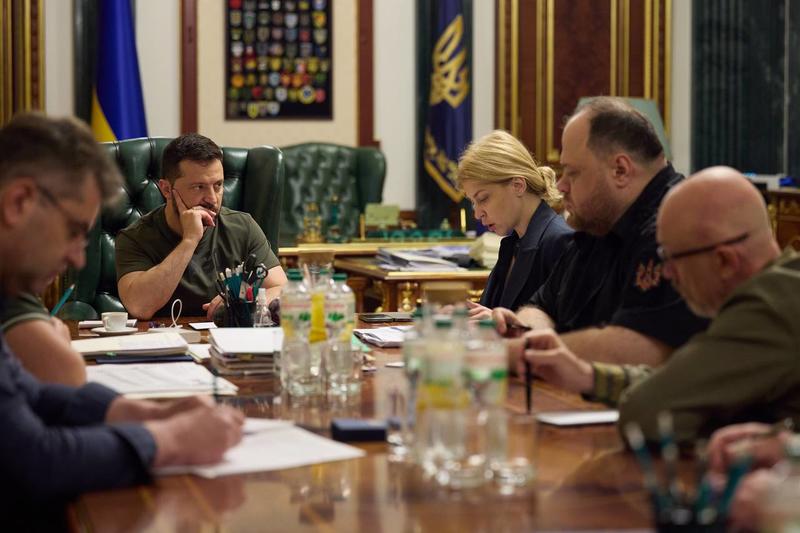 Зеленский провел совещание накануне заседания Совета Украина-НАТО / t.me/V_Zelenskiy_official