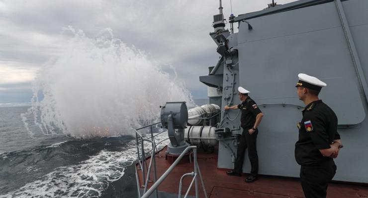 Оккупанты заявили об атаке морских дронов на корабли РФ в Черном море