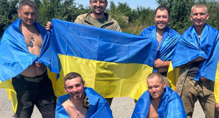 Украина вернула из плена 22 военных