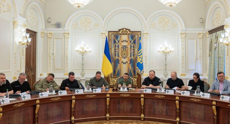 Зеленский провел заседание СНБО по результатам проверки ТЦК