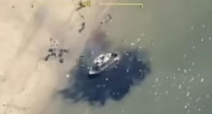 ВСУ уничтожили российский катер в Черном море