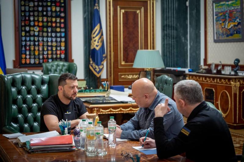 Президент Украины провел встречу с прокурором Международного уголовного суда / t.me/V_Zelenskiy_official