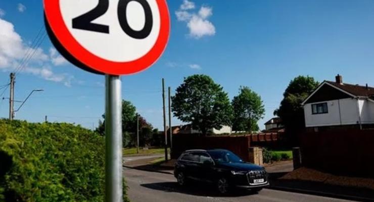 В Уэльсе ограничивают скорость движения в застроенных районах до 32 км/ч