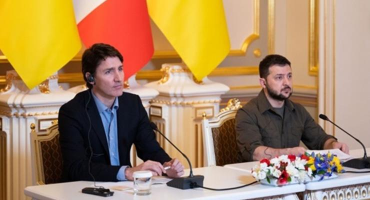 Трюдо подтвердил визит Зеленского в Канаду