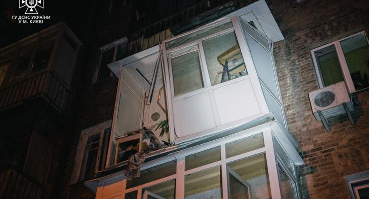 В киевской многоэтажке взорвался туристический газовый обогреватель