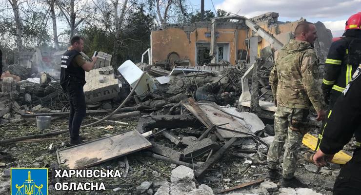 Удар по селу Гроза: появилось видео последствий российского удара