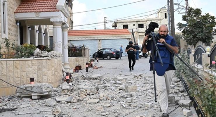 В Ливане журналисты Reuters и Al Jazeera попали под обстрел