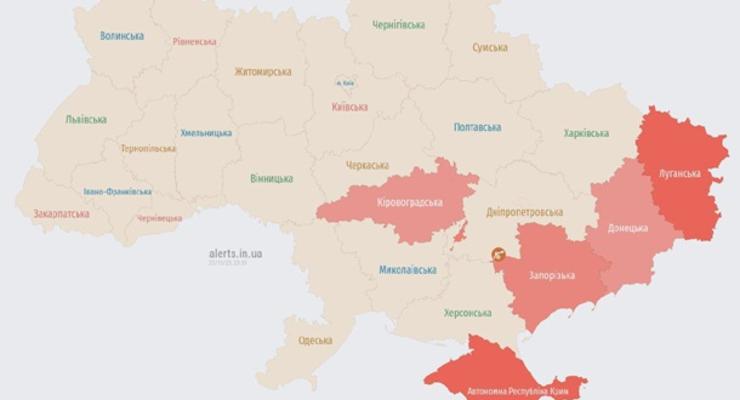 В Кировоградской области были слышны взрывы