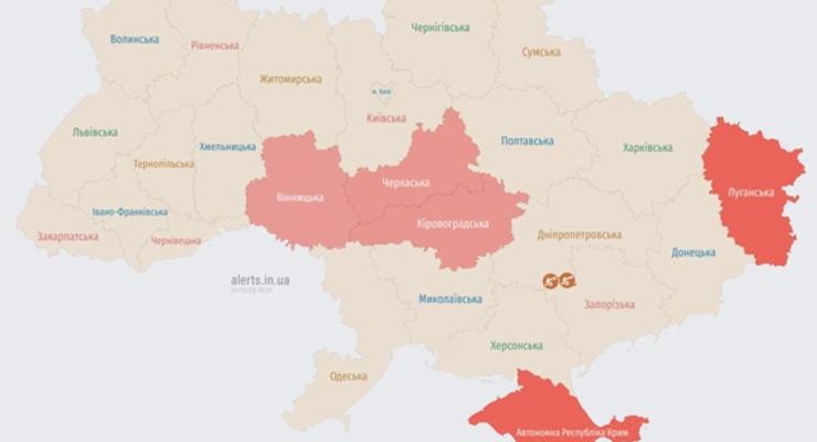 В центре Украины раздается сигнал тревоги