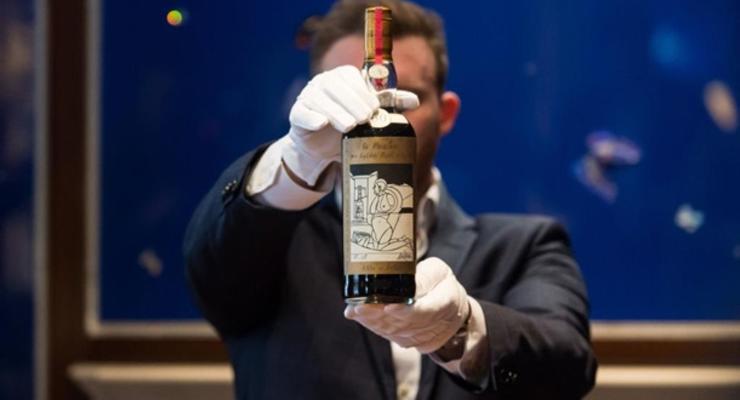 Установлен новый рекорд цены за бутылку виски
