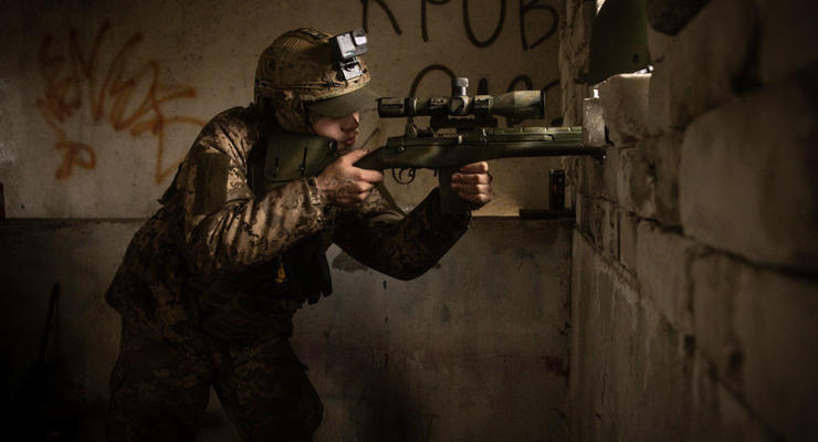 Украинские снайперы ликвидировали 10 оккупантов на Лиманском направлении (видео)