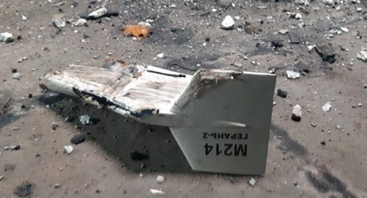 На Хмельнитчине обломки сбитого дрона упали на территорию бывшего завода