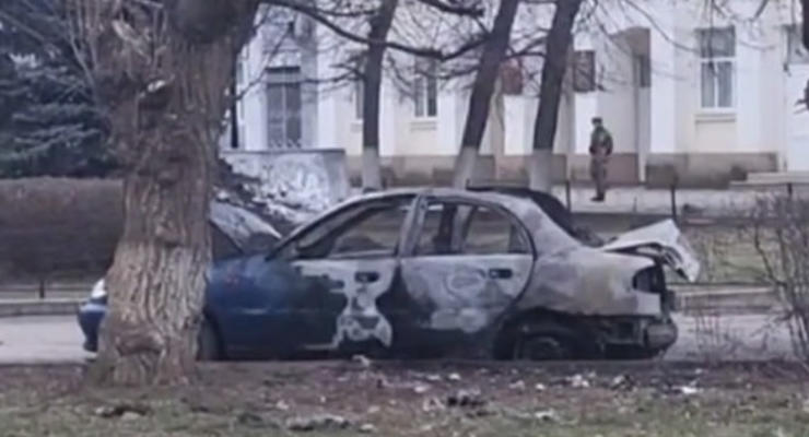 В оккупированном Луганске взорвали авто с "депутатом"
