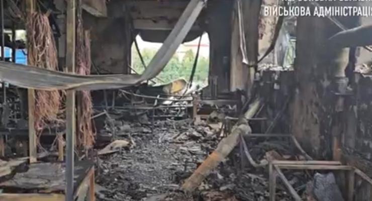 Последствия российских обстрелов в Херсоне показали на видео